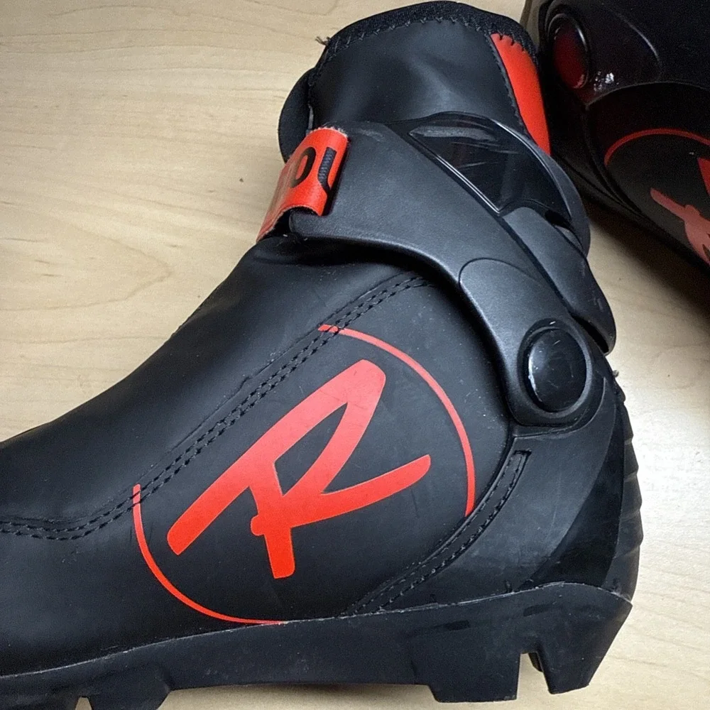 Rossignol Boots Comp j Size 36 Black Red Letters
